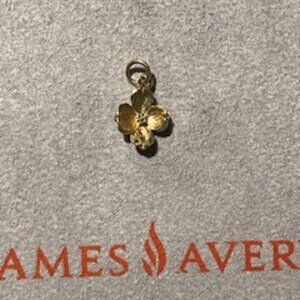 James Avery Dogwood Flower Charm 14k